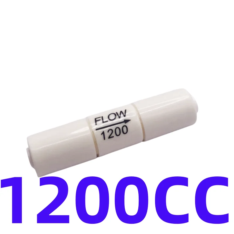 High-Capacity RO Water System Wastewater Flow Regulator with 1/4 Quick-Connect Fitting
