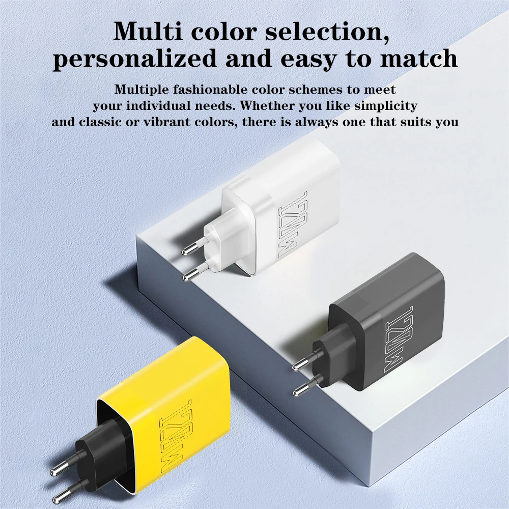 Total 120W USB Charger Fast Charger Mobile Phone PD Type C Charge Adapter For iPhone Samsung Xiaomi Huawei QC 3.0 Wall Charger