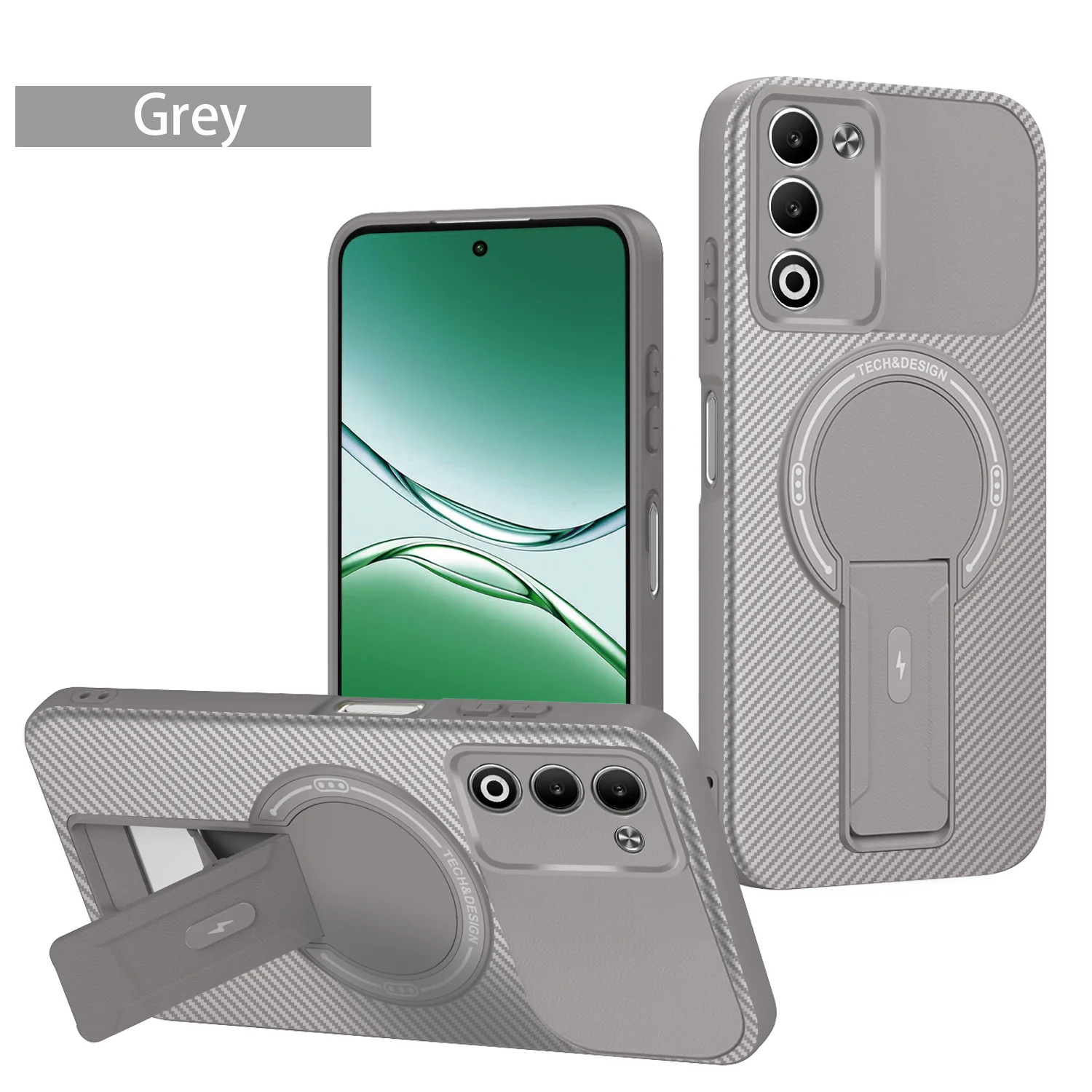 Magnetic Mounting Bracket Protective Back Cover