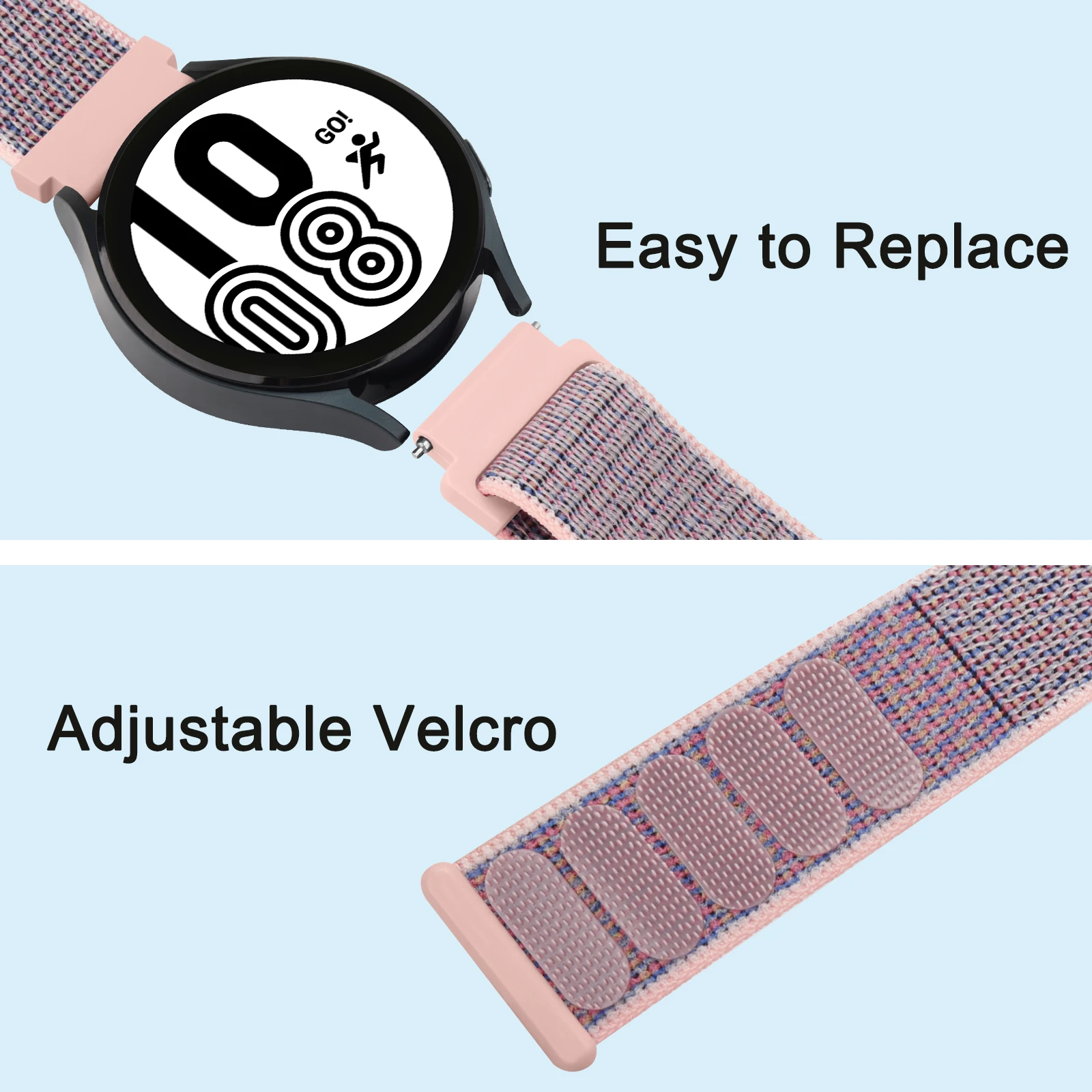 Premium Nylon Watch Strap - Adjustable & Durable Band