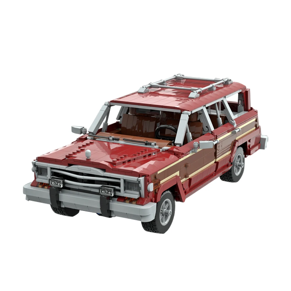 Gobricks Moc Jeep Grand Wagoneer Skyler White Car Breaking Bad Bricks Building Block Set Giocattoli Educativi Per Regali Per Bambini