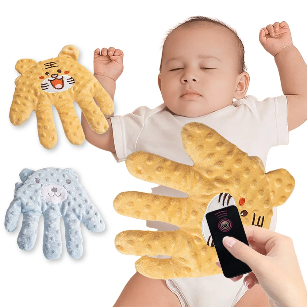 Gentle Hand Palm Baby Sleep Soother Pillow