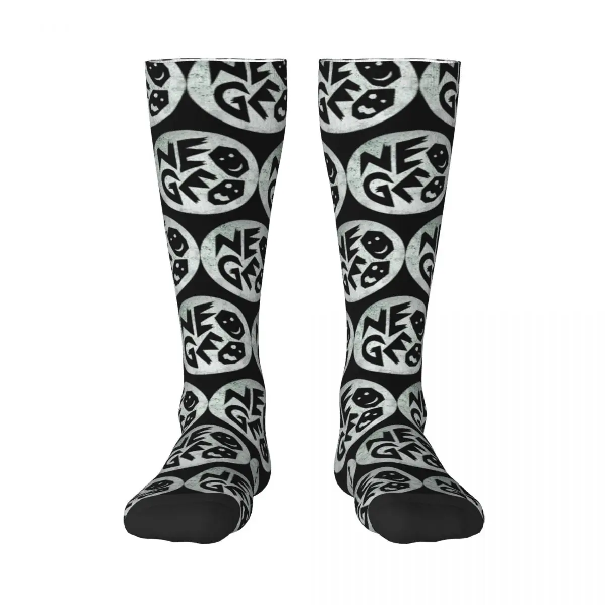 

Neo Geo Arcade 21 Contrast color socks Cute style Compression Socks Humor Graphic Top Quality Adult Stockings