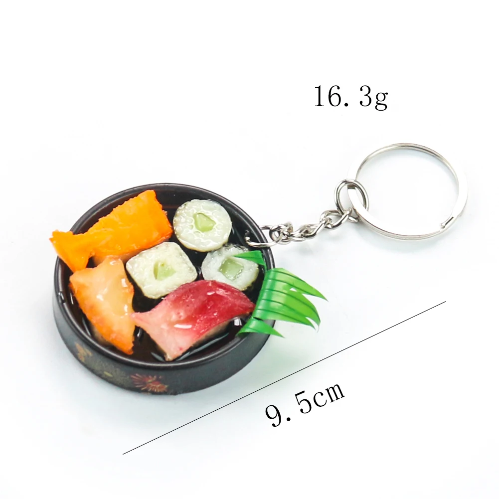 Sushi Maki Roll Amigurumi- Gift for Foodies- Unique Keychain