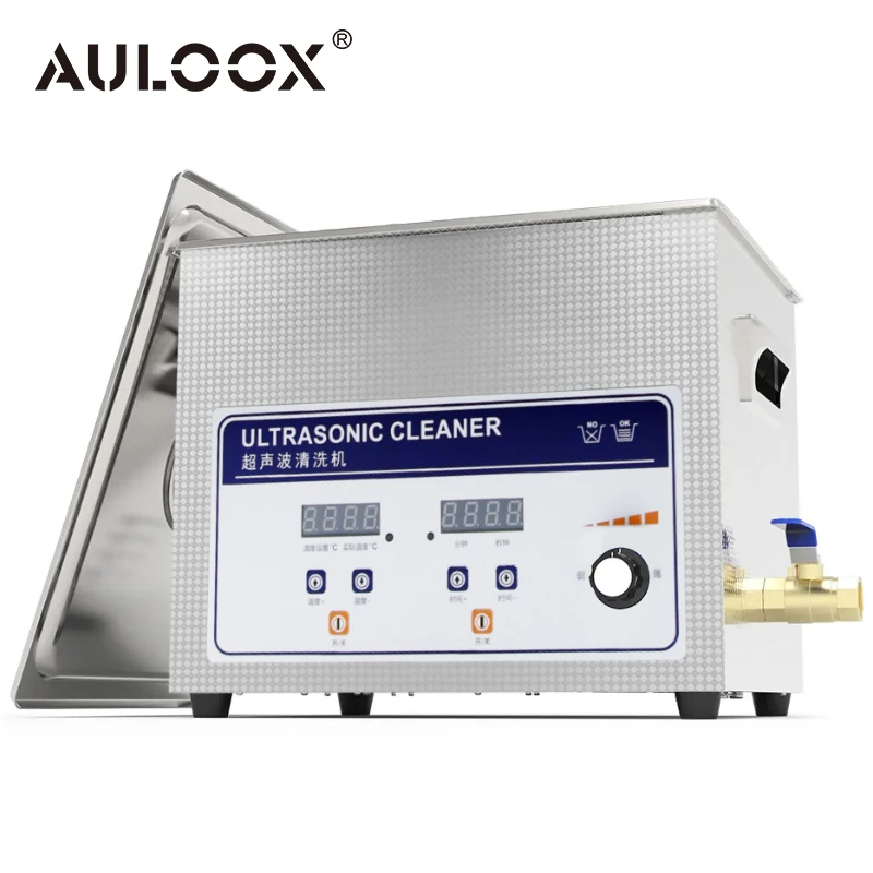 

6.5L Ultrasonic Cleaner Dish Bath Diswasher 180W Power Adjust Portable Washing Machine for Watches Contact Lens Glasses Denture