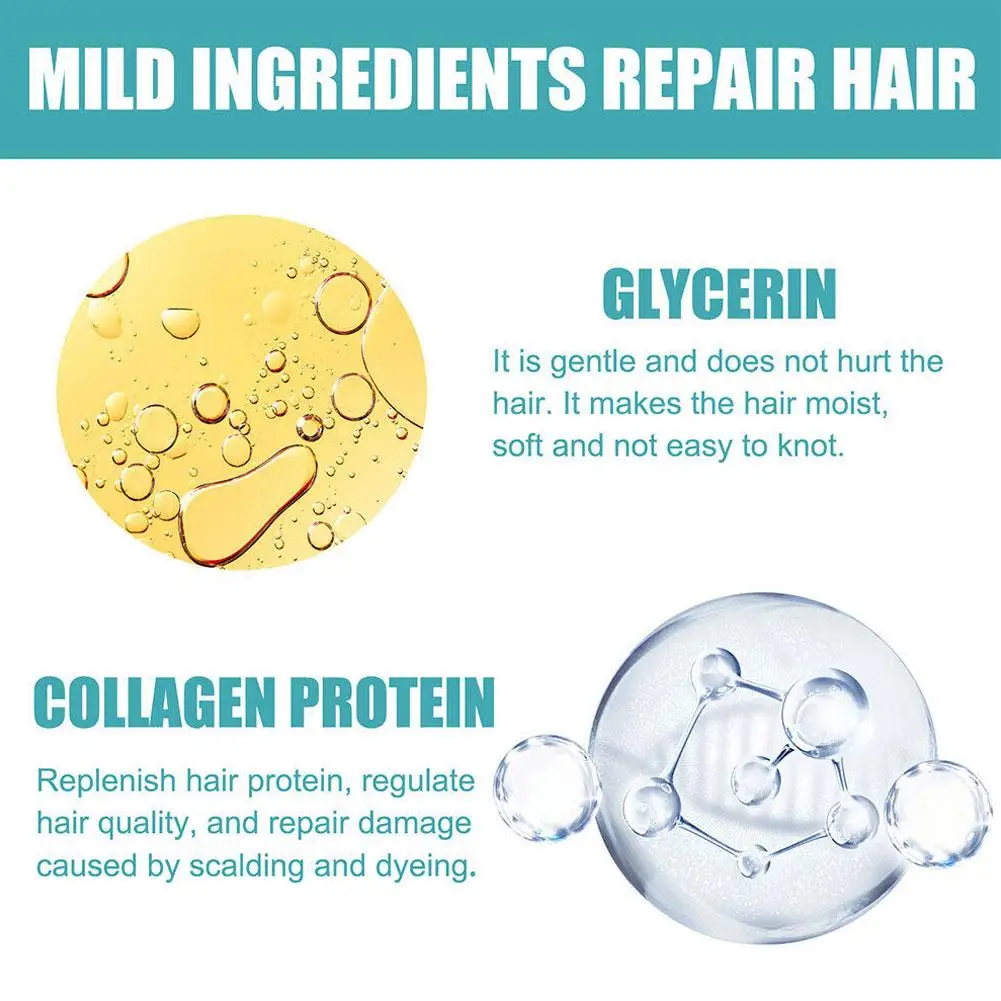 5X 60ml Keratin Protein Correcting Hair Straightening Moisture Cream Replenish Easily And Not Hurt Hair Soften Nutrition