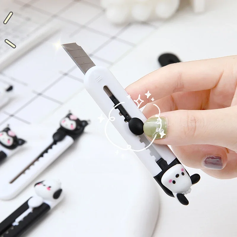 1pc Cartoon Dog Letter Opener Mini Art Knife for Letter Opening Box Cutting Paper Cutting