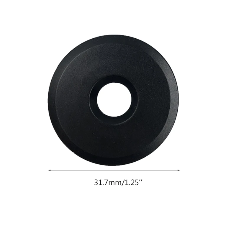 Bike Stem Cap 77HC Stem Top Cap Cover Bike Headset Top Cover 31.7mm Diameter for MTB Bike Easy Assembly Accessory