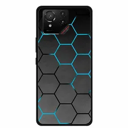 Cartoon Printed Soft Black Silicone Phone Case for ROG Phone 9 Pro (1)