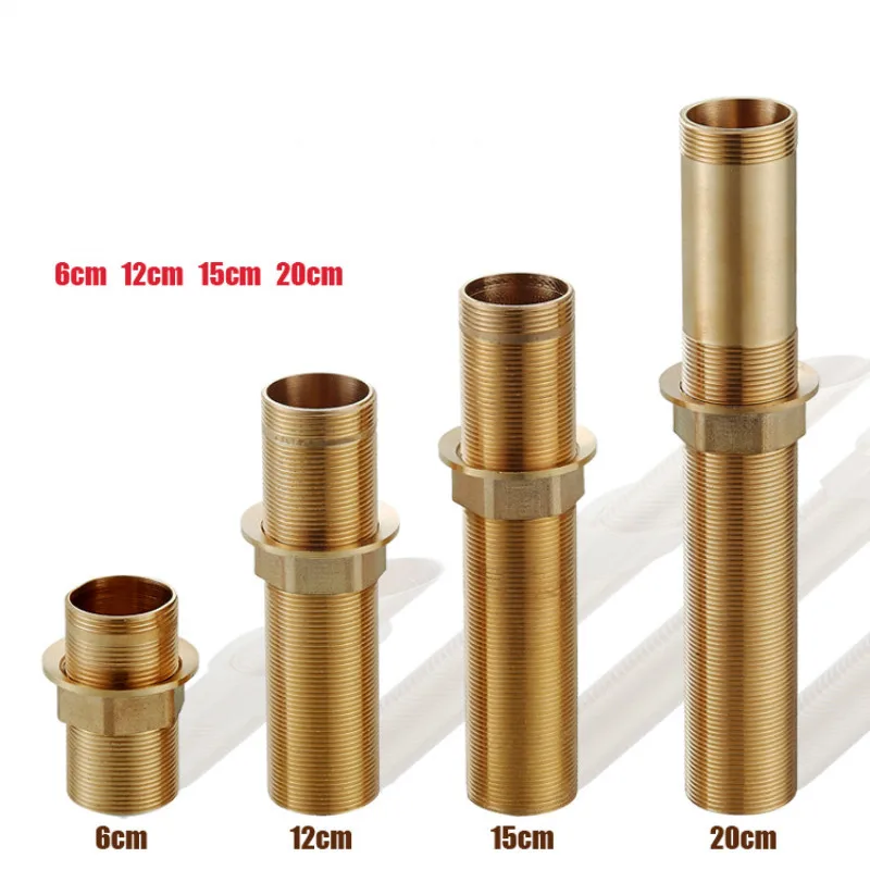 thick brass material high quality bathroom basin faucet install parts assemble nut plumbing hardwares