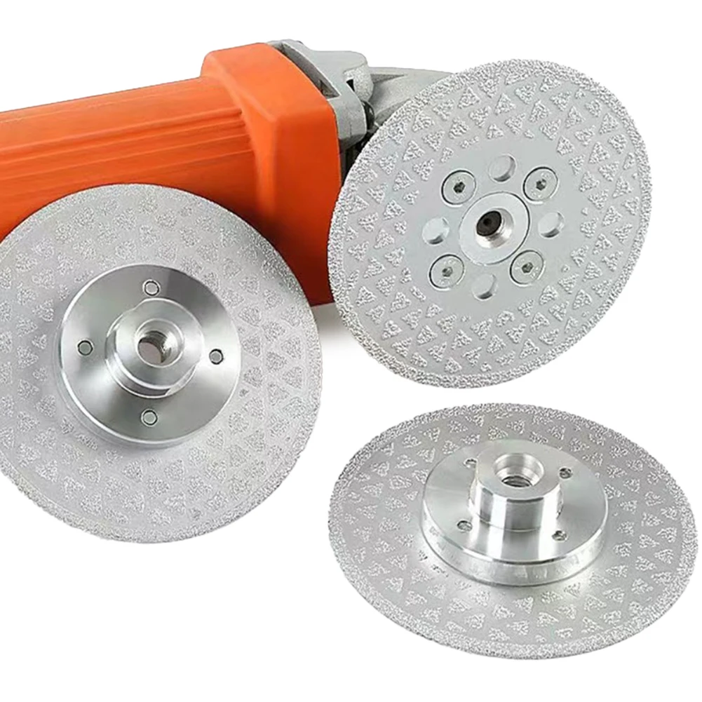 

1PC 80-125mm M10 M14 Diamond Grinding Disc Electroplated Grinding Wheel For Tile Granite Cutting Metal Polishing Tool Accessory