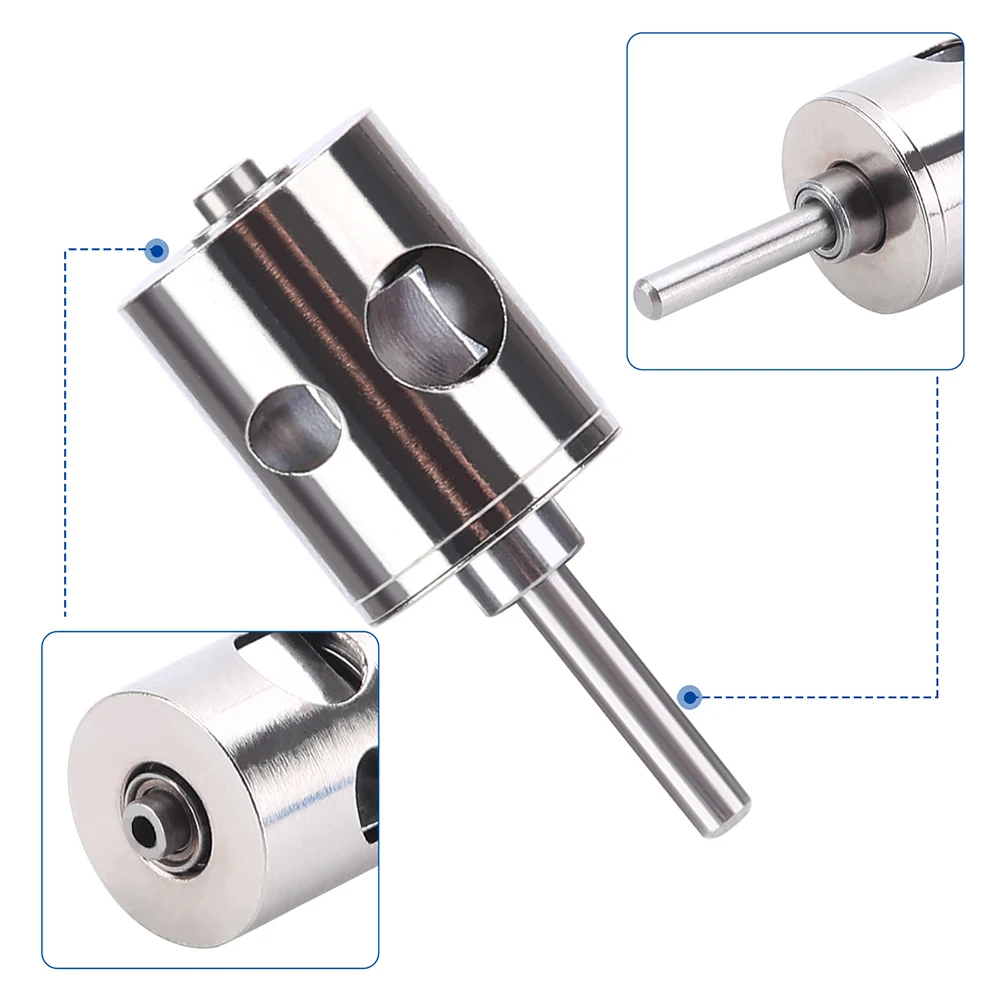 Dental High Speed Handstück Standard Kopf Push Button Einweg Spray Zahnmedizin Turbine Rotation Handstück 2/4 Löcher – Detail 12