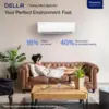 Wifi Split Air Conditioner 19 SEER2 Cools Up to 400 Sq.Ft with 0.75 Ton Heat Pump Pre-Charged and 16.4ft Installation Kits 2