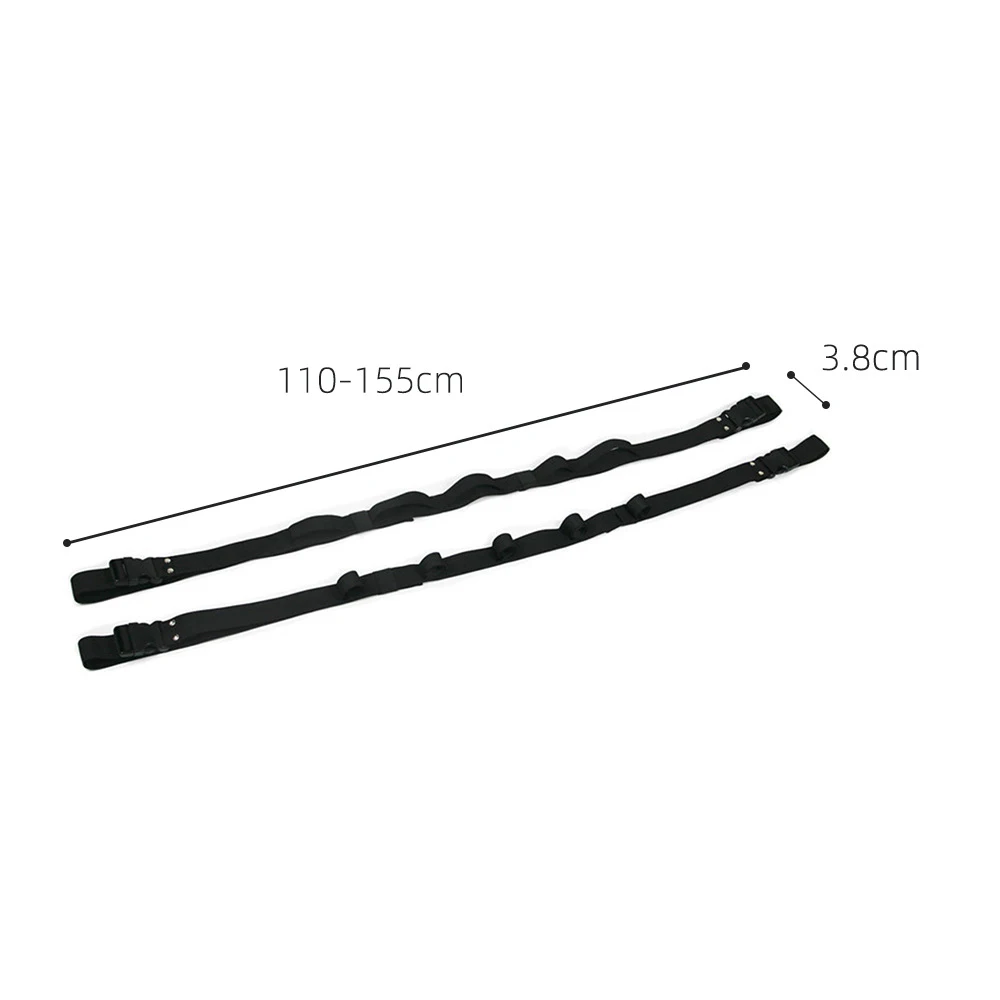 Fishing Rod Holder 2pcs Car Fishing Pole Holder Easy Install Adjustable Roof Rack Carrier for Most Vehicle
