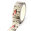 NEW 1PC 10M Deco Retro Botanical Mushrooms and Leaves Washi Tape for Scrapbooking Planner Adhesive Masking Tape Cute Stationery 1
