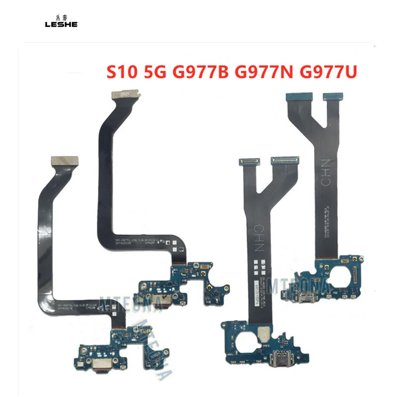 

For Samsung Galaxy S10 5G G977B G977N G977U USB Charger Port Jack Dock Connector Charging Board Flex Cable
