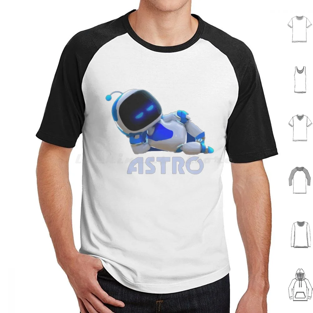 Astros Playroom Game T Shirt Uomo Donna Bambini 6Xl Astros Playroom Ps5 Astrobot Gaming Games Astro 5 Playroom Astro Bot Ps4