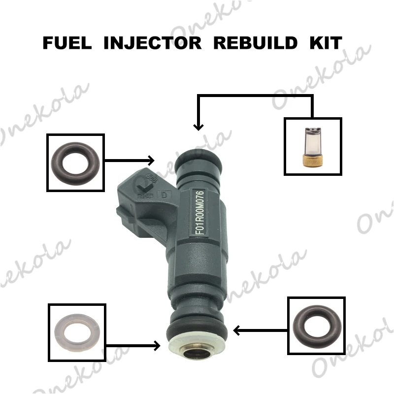 Fuel Injector repair kit Orings Filters for Chinese car OEM F01R00M076