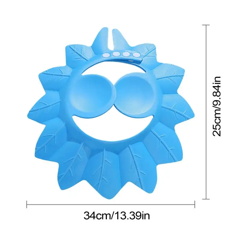 Baby Shower Cap for Washing Hair Bath Visor for Kids Adjustable Visor Hat Soft Washing Guard for Eye and Ear Protection for Kids