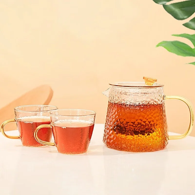 GIANXI 120ml Chinese Tea Gongfu Tea explosion-proof Main Cup Cup Holder Home Hammer Pattern Sample Set