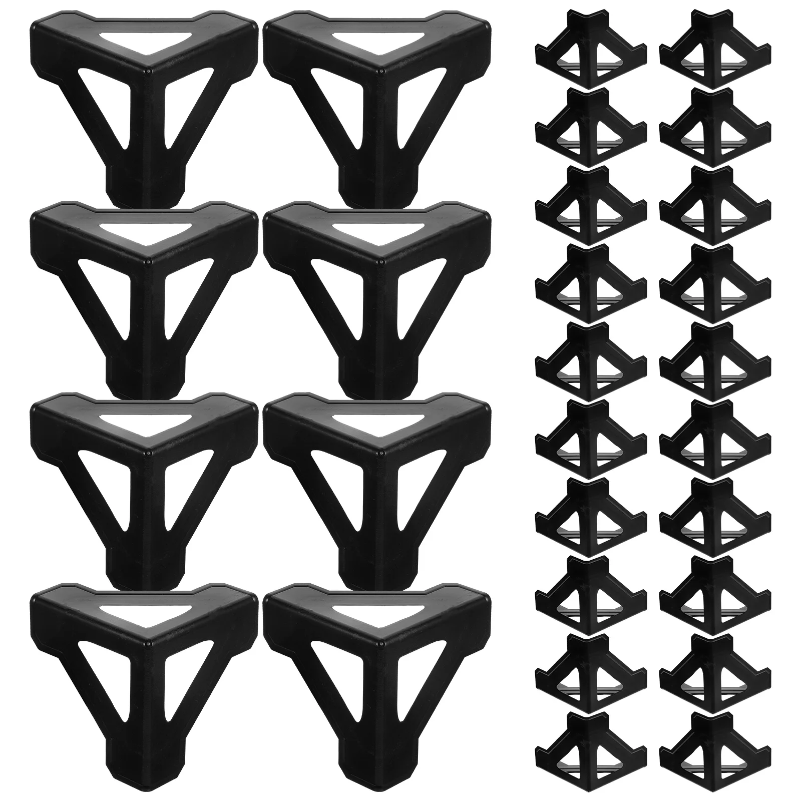 

100 pcs Plastic Corner Guard Furniture Packing Corner Guard Furniture Packaging Corner Protectors