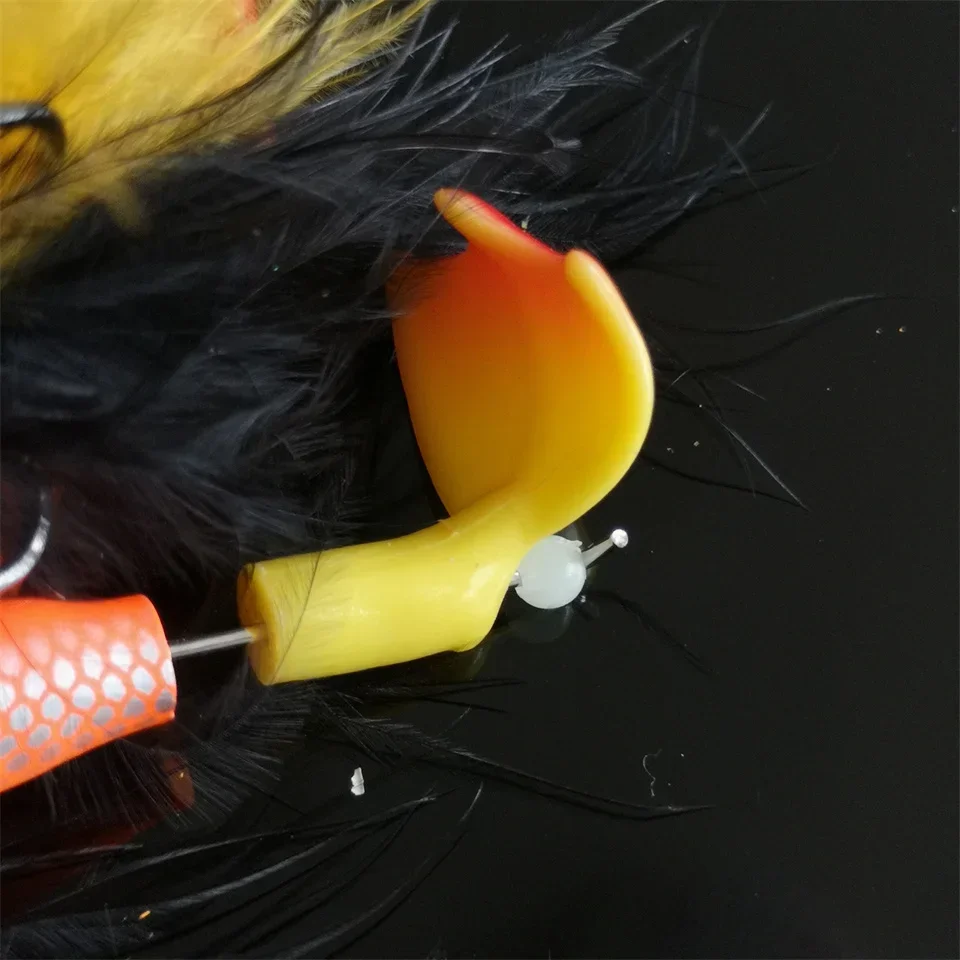 Schwimmender 3d Enten Topwater Köder Mit Plätscherfüßen Für Angler_voghion.com