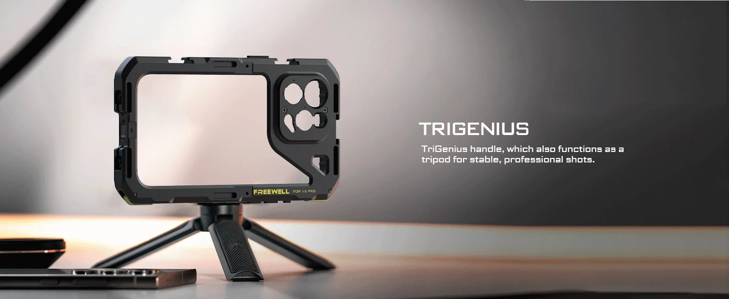 Freewell Genius Rig Kit iPhone 16 Pro用美品 Amazon.com: Freewell Genius Rig Cage for iPhone 16 Pro Max