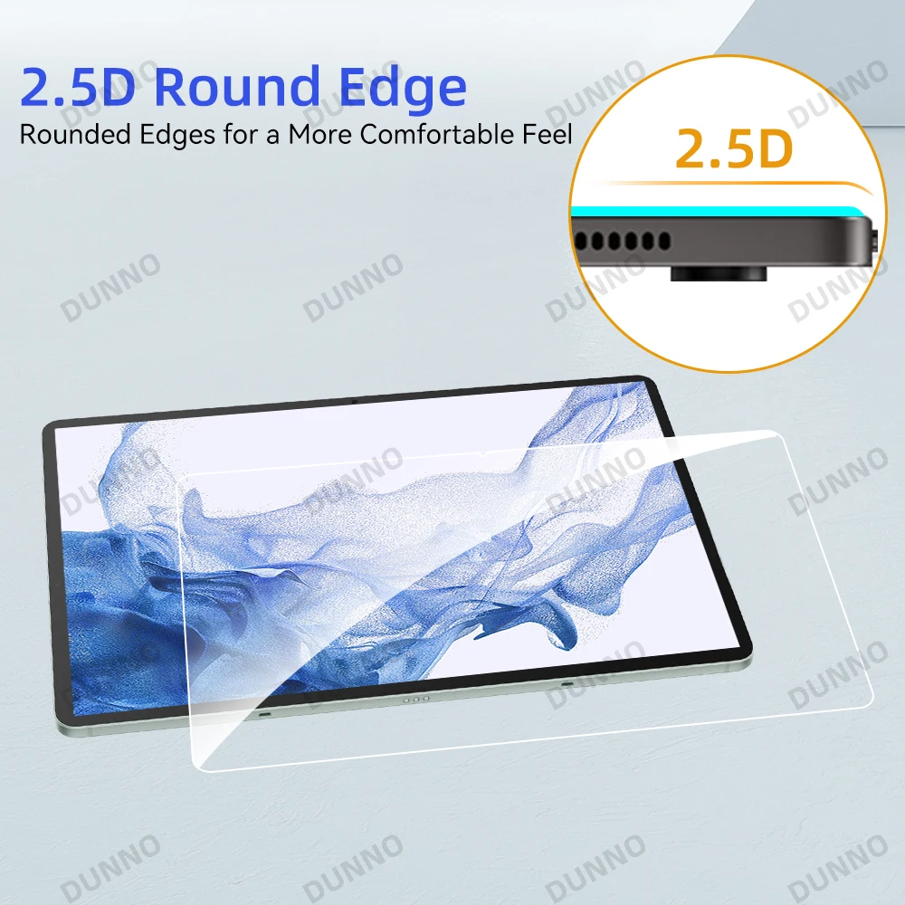 Premium Tempered Glass Screen Protector (2-Pack) for Samsung Galaxy Tablets