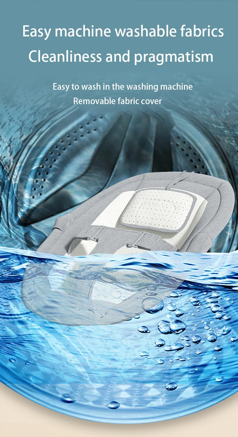 Electric Baby Cradle Mosquito Net Bluetooth Music Baby Rocking Chair Remote Multifunctional Baby Crib for Newborns Baby Items Sf02aa3db3f1b4fa3a890ffecbc3d7c02s