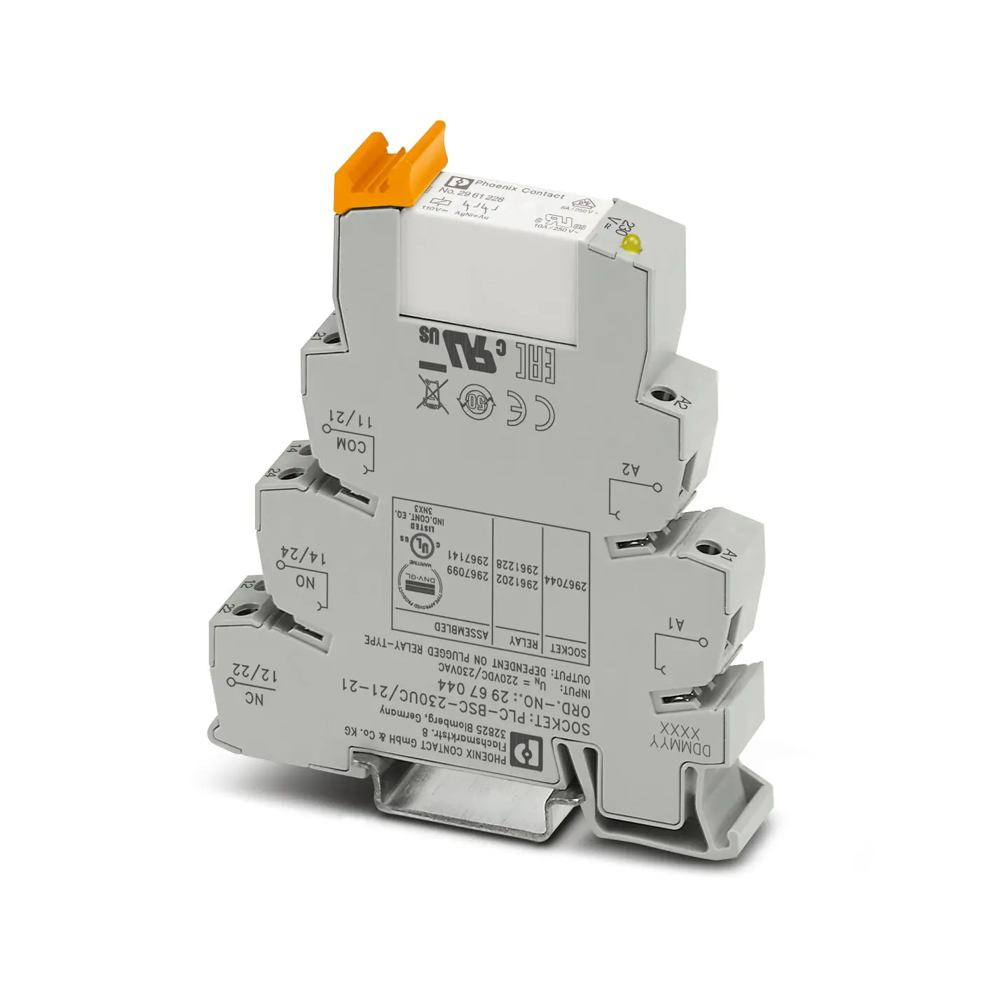 

PLC-RSC-230UC/21-21AU -2967141 Phoenix Relay