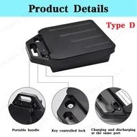 Batterie au lithium HaLei scooter d'origine 60V 12Ah 15Ah 18Ah 21Ah 24A avec BMS 30A pour moto à deux roues électrique, type de cellule A-D 4
