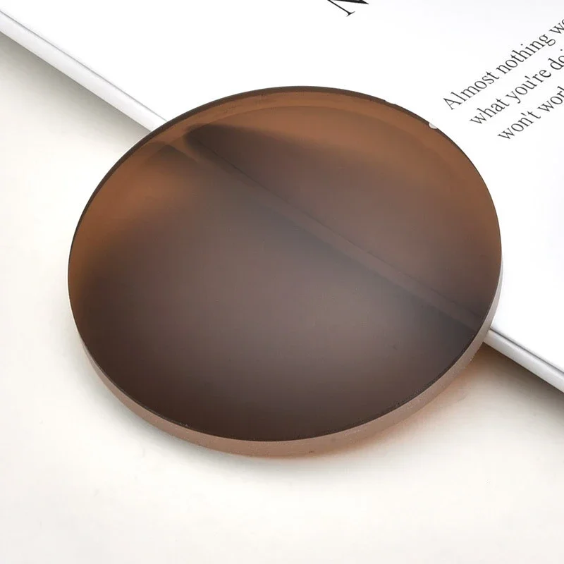 CR39 Uv400 Sunglasses Lens 1.56 1.74 Thickness Prescription Lens Anti-scratched Outdoor Optical Professional Lenses