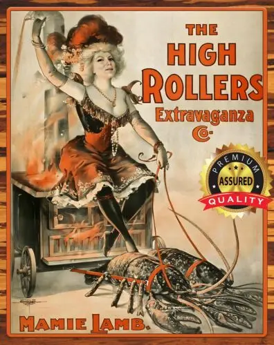 

Высокие ролики экстраваганция Ко.-1899-мэми баран-металлический знак