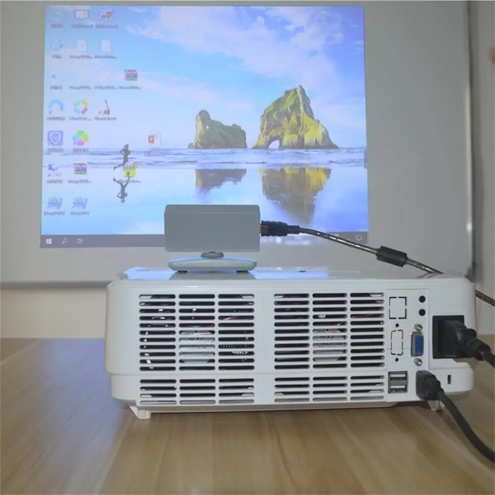 Infrared Pen Writing School Classroom Education Teaching Movable Interactive Whiteboard Digital Smart White Board for Conference