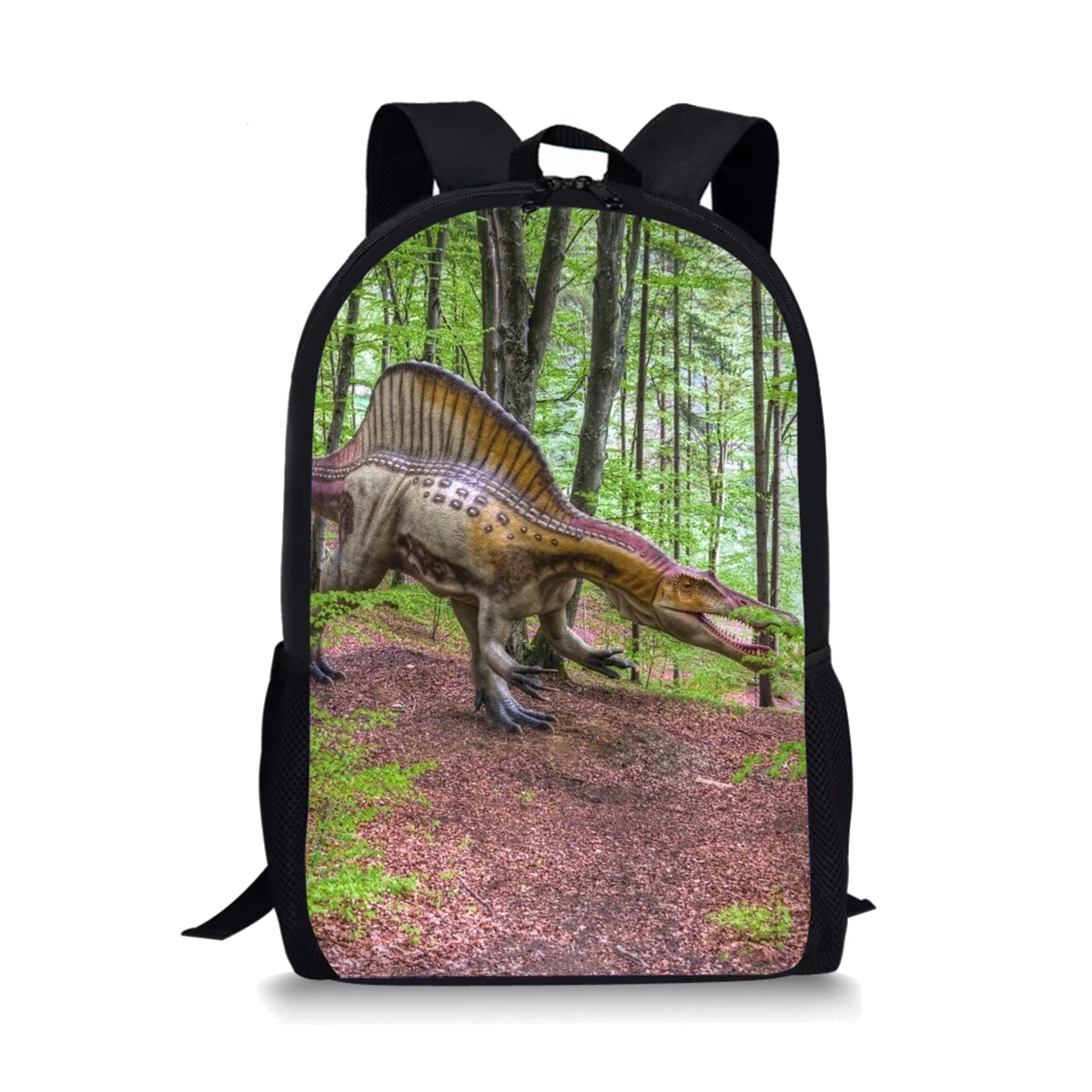 Dinosaur Pattern Kids School Bags Children Backpack For Girls Boys Student Book Bag Schoolbags Large Capacity Traveling Backpack
