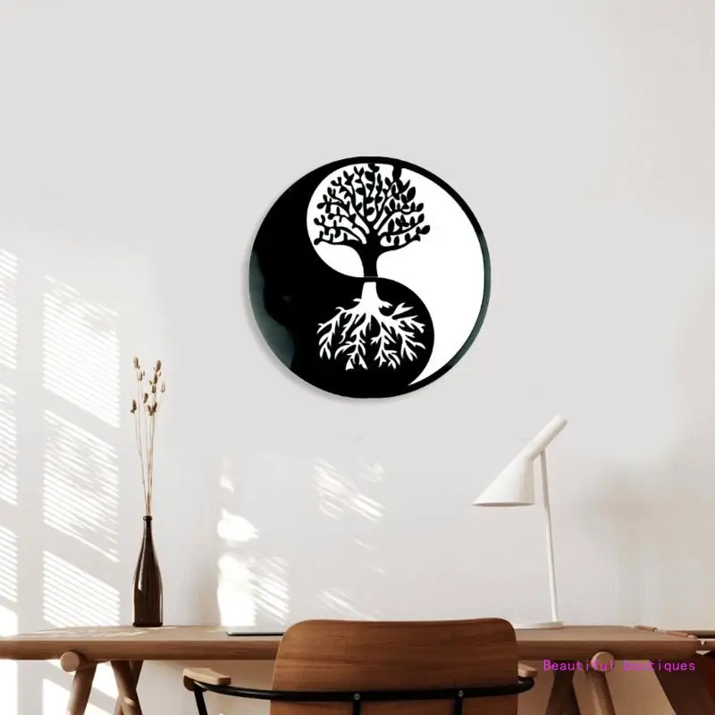 Wall-Hanging Decoration Silicone Mold Tree-of-Life and Moon Wall Art Silicone Molds Epoxy Resin Casting Molds for DIY DropShip