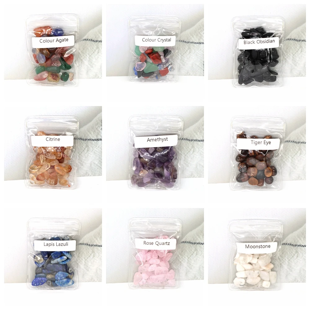 Gravel Color Agate Jade Quartz