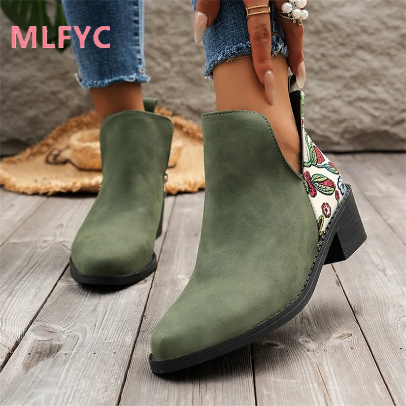 Winter Versatile Designer Autumn/Winter Short Tube Thickened Sole Cotton Shoes Fashion Women's Shoes Short Boots