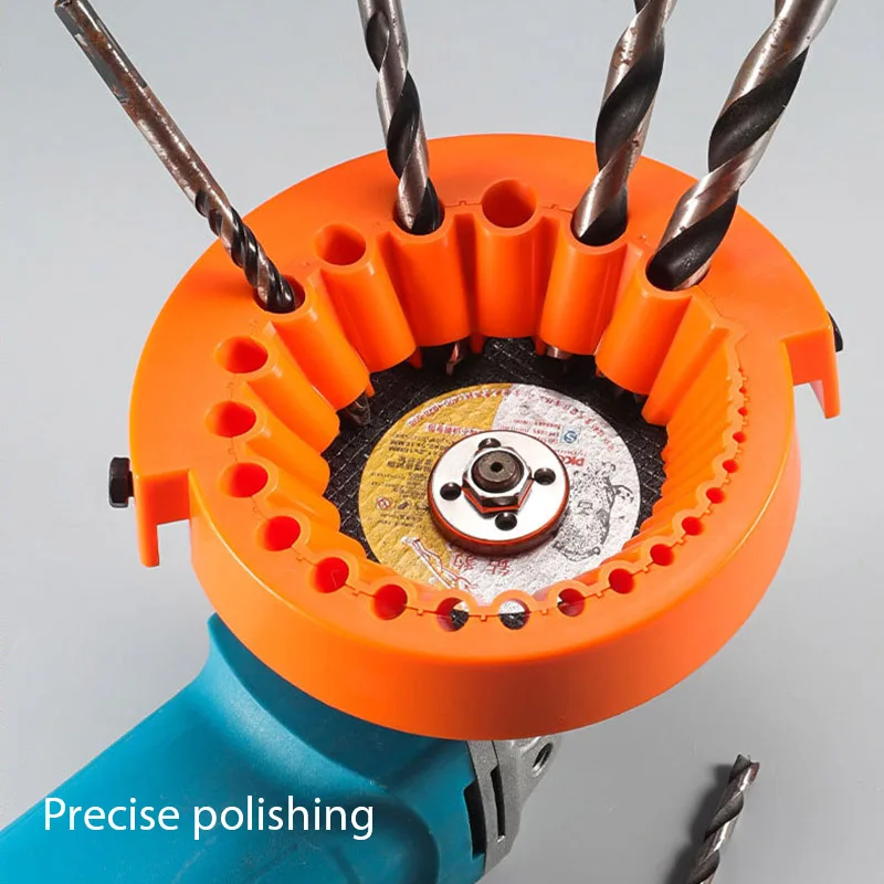 New Thickened Multipurpose Drill Bit Grinding Sharpener Polishing Tool Angle Grinder Powered Tool Parts For 0.1-12.5mm Drill Bit
