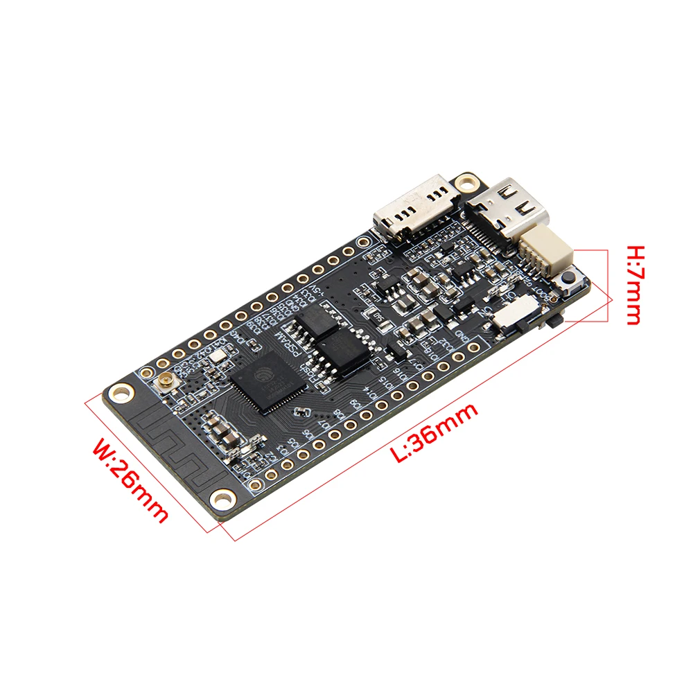 ® T8 ESP32 Development Board ESP32-C3 ESP32-S3 Module 8MB PSRAM TF Card 3D Anten