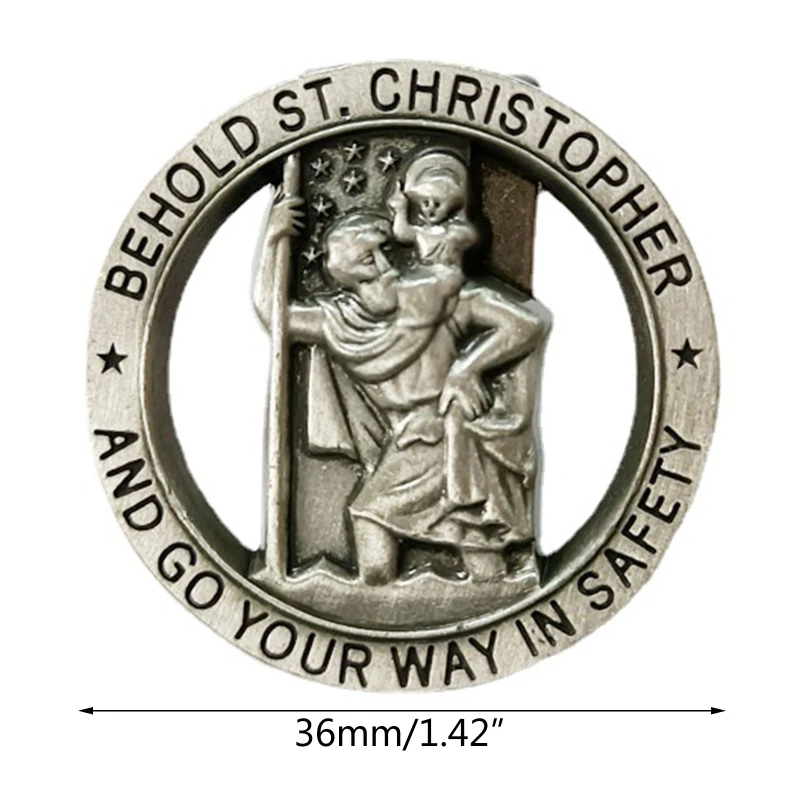Médaille Saint-christ pour voiture, pare-soleil de voiture automobile, Clip  en bas de noël, 918B - AliExpress