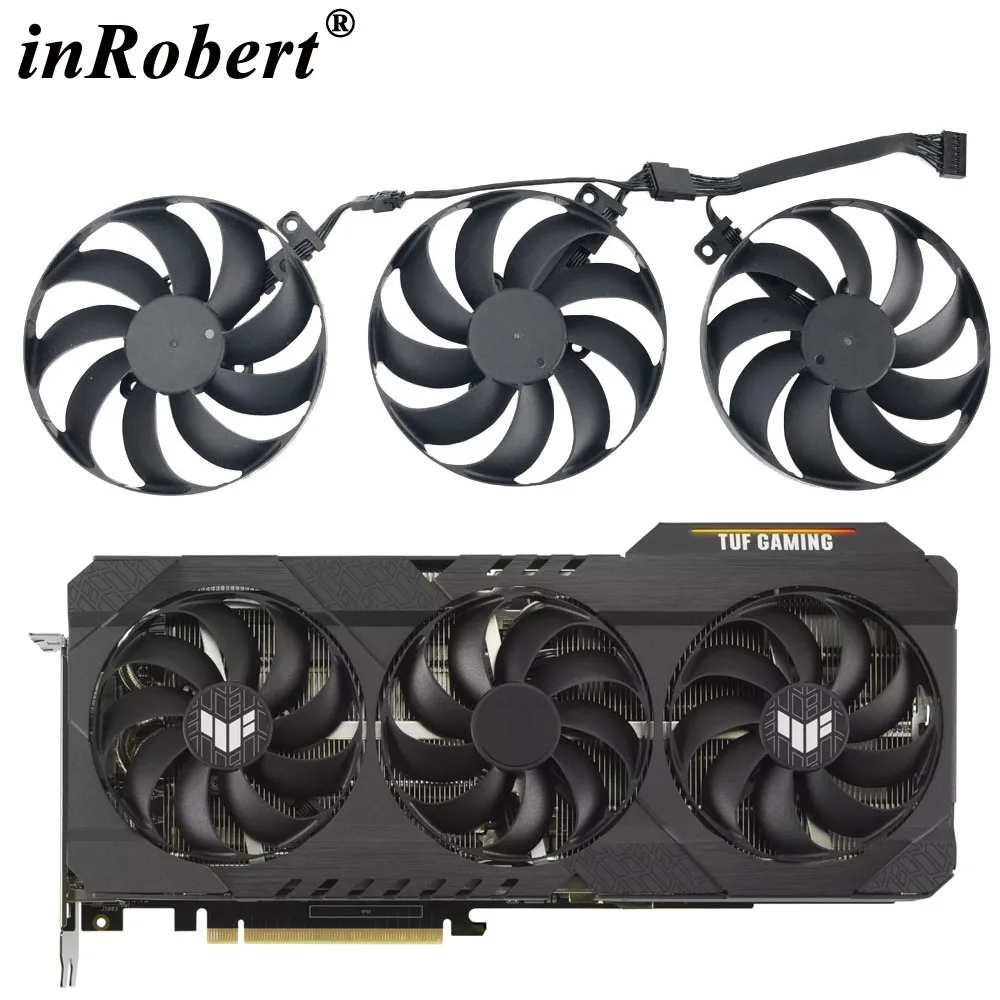 Sostituzione Ventola Di Raffreddamento 88Mm T129215Su Per Asus Tuf Gaming Geforce Rtx 3060 3070 3080 Ti Edition Ventole Di Raffreddamento Della Scheda