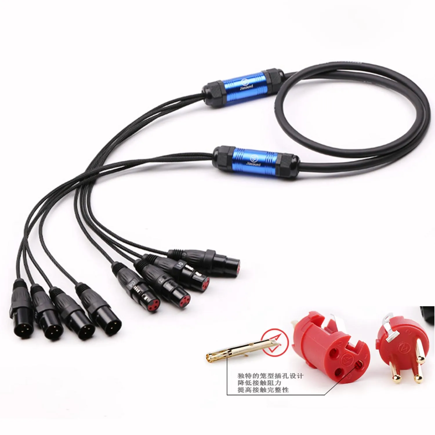 Câble De Signal Audio Multicanal, Ligne De Transmission, Éclairage De