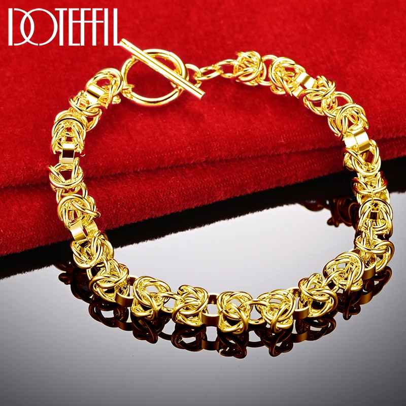 925 Sterling Silver Buckle Bracelet | 925 Sterling Silver