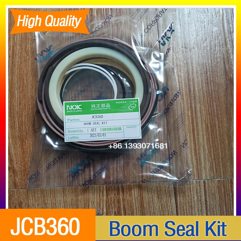 

Hydraulic Boom Cylinder Seal Kit For JCB JS360 Excavator 332/F2030 Oil Seal