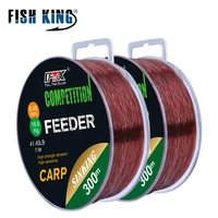 300M Super Strong Carp Fishing Line Wine Red Monofilament Nylon Line Feeder Fishing Accessories 0.14mm-0.50mm 15.35LB-44.75LB 1