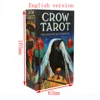 Black Crow Tarot Card Deck Past Life Oracle Cards  For Beginners With Guidebook Everything Is Illuminated With Bag 3