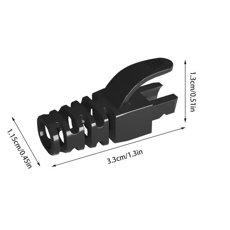 Cable Boot Cover Network Cable Strain Relief 6.5mm Rj45 Connector Boots Connector Plug Cover Rj45 Strain Relief