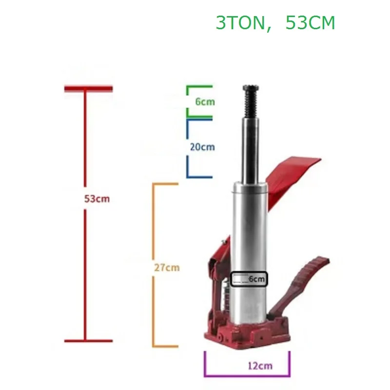 2TON-4Ton Pedal foot type hydraulic bottle Jack for change tire of vehicle car off-road automobile SUV off-road tire tyre change