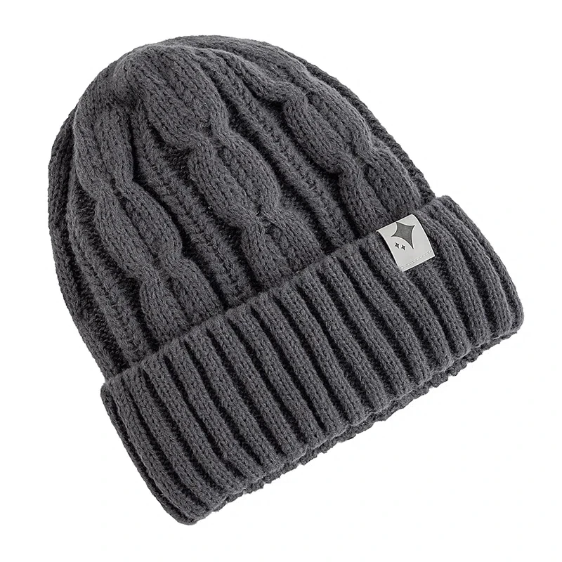 New Style Unisex Warm Winter Hats Fashion Streetwear Beanie For Women Man Couple Outdoor Winter Knitted Hat